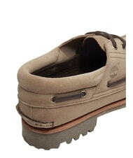 TIMBERLAND AUTHENTIC  Sk&oacute;rzane buty żeglarskie kolor ciemnoszary - Buty męskie - 5