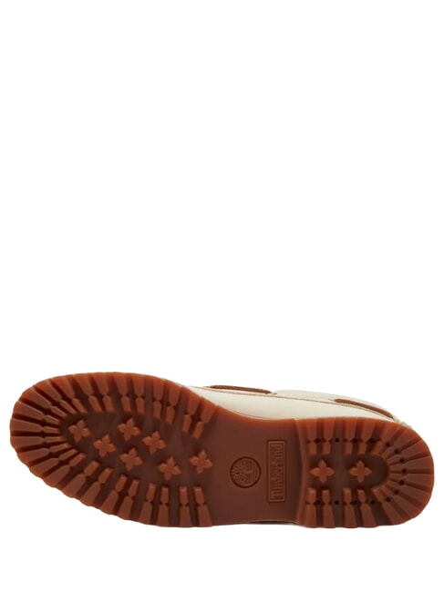 AUTHENTIC  Sk&oacute;rzane buty żeglarskie jasny beż - Buty męskie