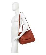 GIANNI CHIARINI OTTAVIA Sk&oacute;rzana torba ceglasty - Torby damskie - 6