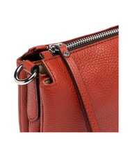 GIANNI CHIARINI THREE  Mała torebka na ramię, ze sk&oacute;ry ceglasty - Torby damskie - 4