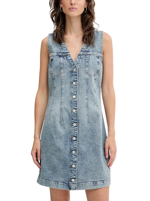 TH JEANS Sukienka dżinsowa drelich - Odzież damska