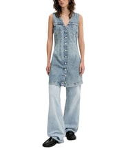 TOMMY HILFIGER TH JEANS Sukienka dżinsowa drelich - Odzież damska - 3