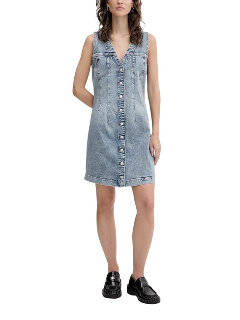 TH JEANS Sukienka dżinsowa drelich - Odzież damska