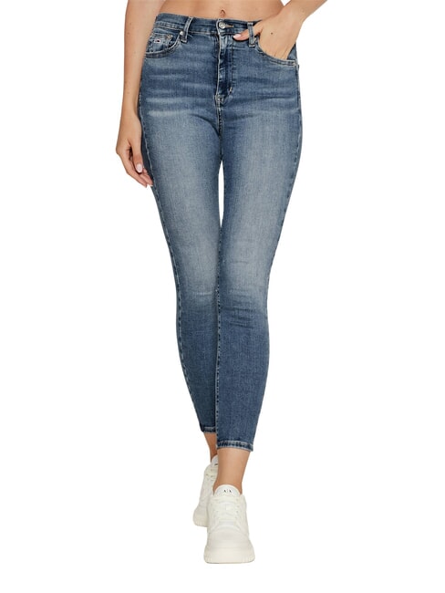 TH JEANS Jeansy z wysokim stanem średni denim - Jeansy damskie