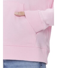 TOMMY HILFIGER TH Bluza bawełniana, długie rękawy ikoniczny r&oacute;ż - Bluzy damskie - 4