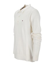 TOMMY HILFIGER TH  kość słoniowa - Polo męskie - 4