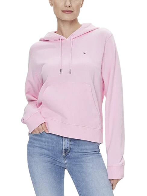TH Bluza bawełniana, długie rękawy ikoniczny r&oacute;ż - Bluzy damskie