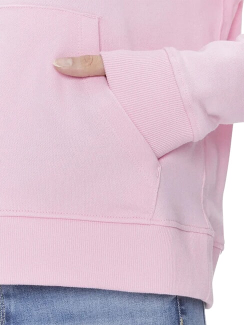 TH Bluza bawełniana, długie rękawy ikoniczny r&oacute;ż - Bluzy damskie