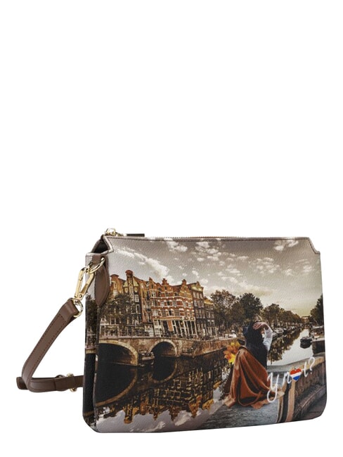 YESBAG Torba na ramię, dwie komory jesień w Holandii - Torby damskie