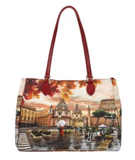 YNOT YESBAG Torba na ramię M Rzym pada deszcz - Torby damskie - 2