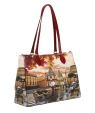 YNOT YESBAG Torba na ramię M Rzym pada deszcz - Torby damskie - 3