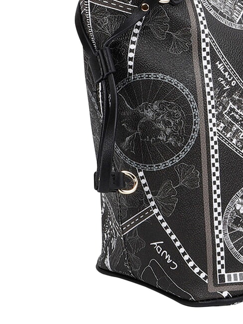 FASHIONOPOLY Torba na zakupy, torba na ramię CZARNY - Torby damskie