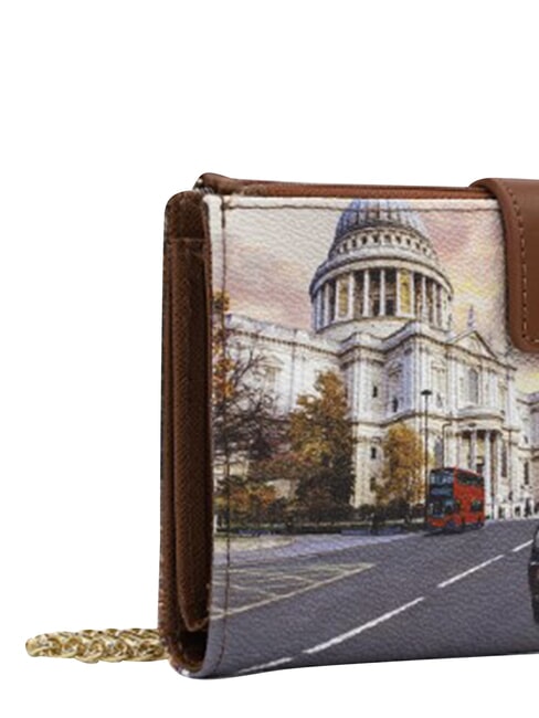 YESBAG Portfel kopert&oacute;wka z paskiem na ramię Turysta z Londynu - Torby damskie