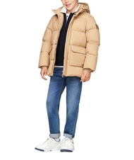 TOMMY HILFIGER TH KIDS Kurtka z kapturem klasyczny khaki - Kurtki dziecięce - 4