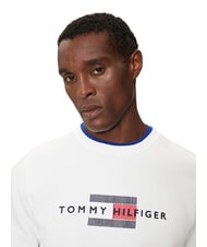 TOMMY HILFIGER TH Podkoszulek biały - Bluzy męskie - 4