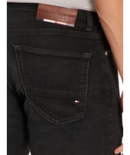 TOMMY HILFIGER TH Dżinsy kruk czarny - Jeansy męskie - 4