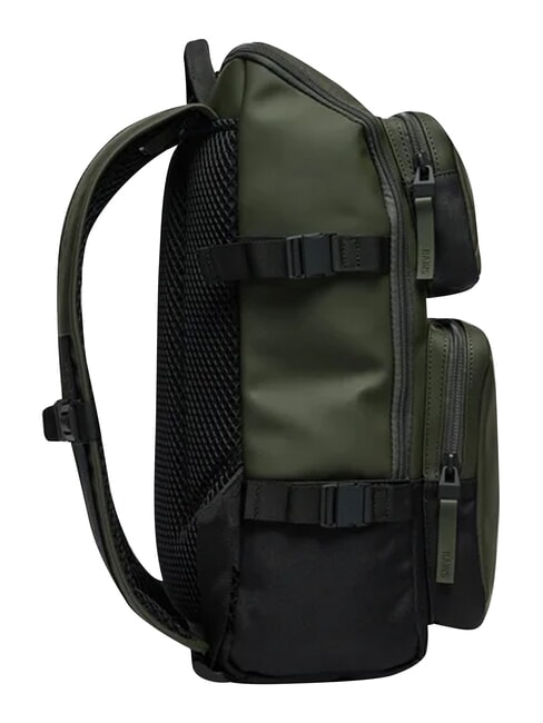 TRAIL CARGO BACKPACK Plecak na laptopa 13" zielony - Plecaki szkolne i rekreacyjne