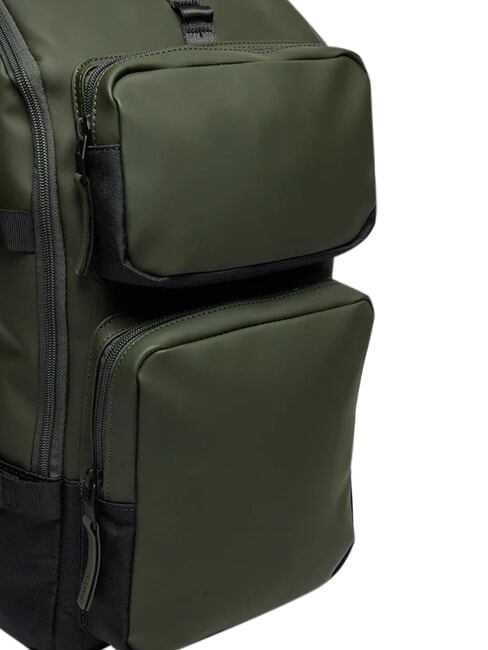 TRAIL CARGO BACKPACK Plecak na laptopa 13" zielony - Plecaki szkolne i rekreacyjne