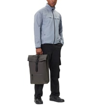 RAINS ROLLTOP RUCKSACK Duży wodoodporny plecak szary - Plecaki szkolne i rekreacyjne - 2