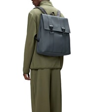 RAINS MSN BAG Wodoodporny plecak miejski laguna - Plecaki szkolne i rekreacyjne - 4