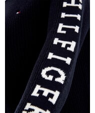 TOMMY HILFIGER TH Sweter bawełniany z okrągłym dekoltem pustynne niebo - Swetry dziecięce - 6