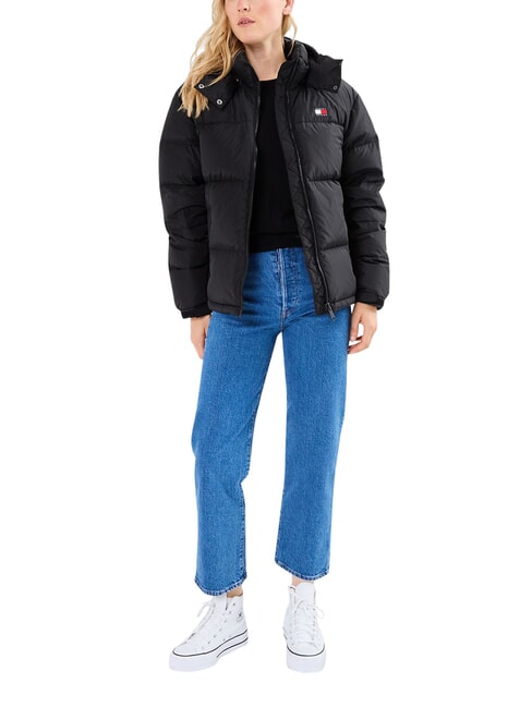 TH JEANS Kurtka czarny - Kurtki puchowe damskie