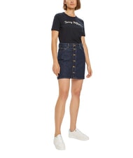TOMMY HILFIGER TH Koszulka z kr&oacute;tkim rękawem pustynne niebo - Koszulki i topy damskie - 3