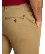 TOMMY HILFIGER TH BLEECKER Spodnie chino klasyczny khaki - Spodnie męskie - 4