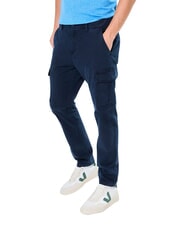 TOMMY HILFIGER TH JEANS Austin Spodnie bawełniane ciemna noc granatowa - Spodnie męskie - 3