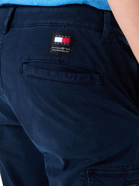 TH JEANS Austin Spodnie bawełniane ciemna noc granatowa - Spodnie męskie