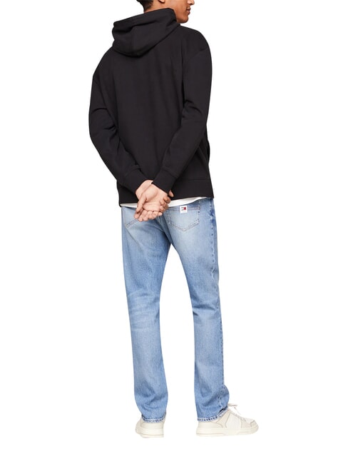 TH JEANS Bluza bawełniana czarny - Bluzy męskie