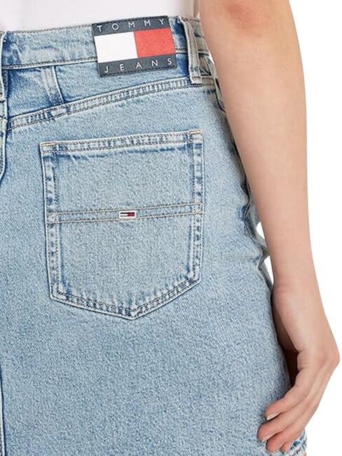 TH JEANS Sp&oacute;dnica dżinsowa jasny denim - Sp&oacute;dnice damskie