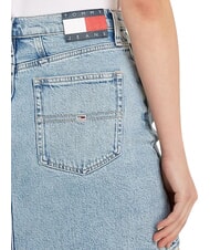 TOMMY HILFIGER TH JEANS Sp&oacute;dnica dżinsowa jasny denim - Sp&oacute;dnice damskie - 5