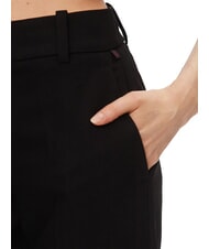TOMMY HILFIGER TH  Spodnie z wysokim stanem czarny - Spodnie damskie - 5