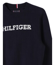 TOMMY HILFIGER TH KIDS Sweter z okrągłym dekoltem pustynne niebo - Swetry dziecięce - 3