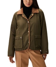 TOMMY HILFIGER TH Kurtka zieleń wojskowa - Kurtki damskie - 4