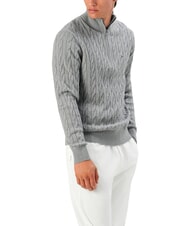 TOMMY HILFIGER TH  Sweter z golfem średnioszary wrzos - Koszulki męskie - 5