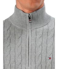 TOMMY HILFIGER TH  Sweter z golfem średnioszary wrzos - Koszulki męskie - 6