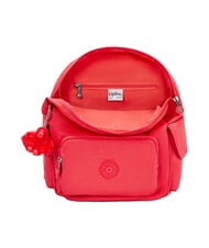 KIPLING CITY PACK S Plecak ucieczka czerwona - Torby damskie - 3