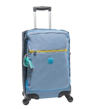 KIPLING DARCEY S Mały w&oacute;zek, 4 koła niebieski łupek cb travel - Bagaż podręczny - 7