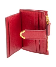 COCCINELLE DEW Etui na karty kredytowe, sk&oacute;rzane sangria - Portfele damskie - 2