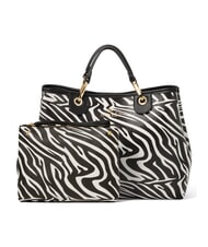 BRACCIALINI BETH SPECIAL Duża torebka z kopert&oacute;wką zebra - Torby damskie - 2