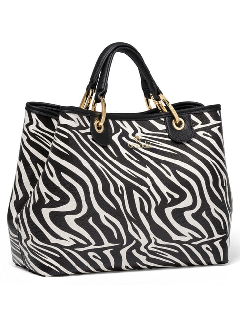 BETH SPECIAL Duża torebka z kopert&oacute;wką zebra - Torby damskie