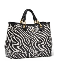 BRACCIALINI BETH SPECIAL Duża torebka z kopert&oacute;wką zebra - Torby damskie - 3