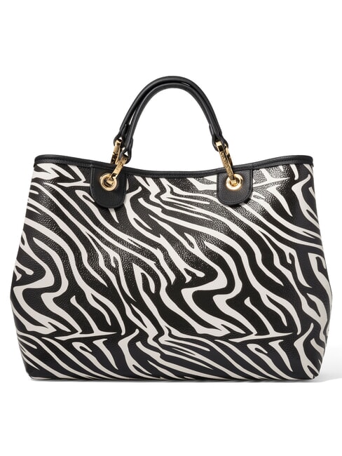 BETH SPECIAL Duża torebka z kopert&oacute;wką zebra - Torby damskie