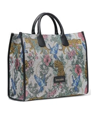 BRACCIALINI JACQUARD Torebka z paskiem na ramię wieloszary - Torby damskie - 2