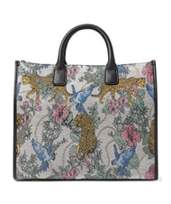 BRACCIALINI JACQUARD Torebka z paskiem na ramię wieloszary - Torby damskie - 3