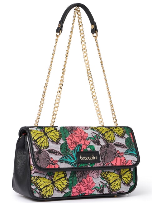 JACQUARD Torba na ramię / torba na ramię czarny wielokolorowy - Torby damskie