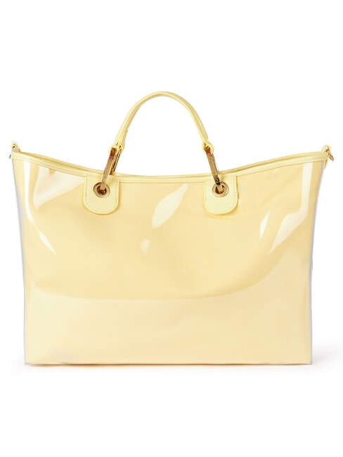 BETH JELLY Błyszcząca torebka z saszetką ż&oacute;łty - Torby damskie