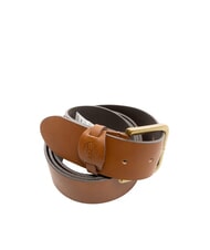 TIMBERLAND CASUAL Skr&oacute;cony pasek sk&oacute;rzany koniak - Paski - 3